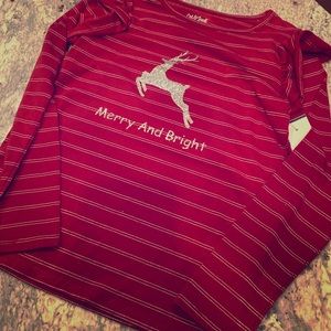 Girls holiday shirt